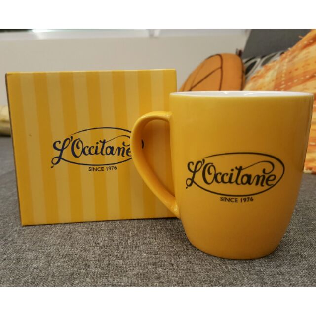 全新歐舒丹L' OCCITANE品牌復古陶瓷馬克杯 loccitane
