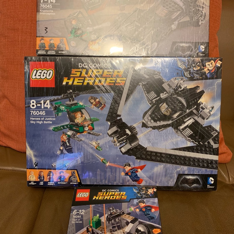 LEGO 76044 76045 76046 蝙蝠俠 超人 全新