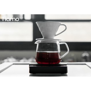 ♛BEING餐具♛Tiamo耐熱玻璃咖啡下壺 HG2184/400ML HG2185/600ML 玻璃有柄量杯