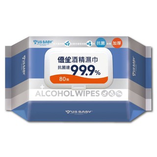 優生酒精擦80抽 酒精濕巾