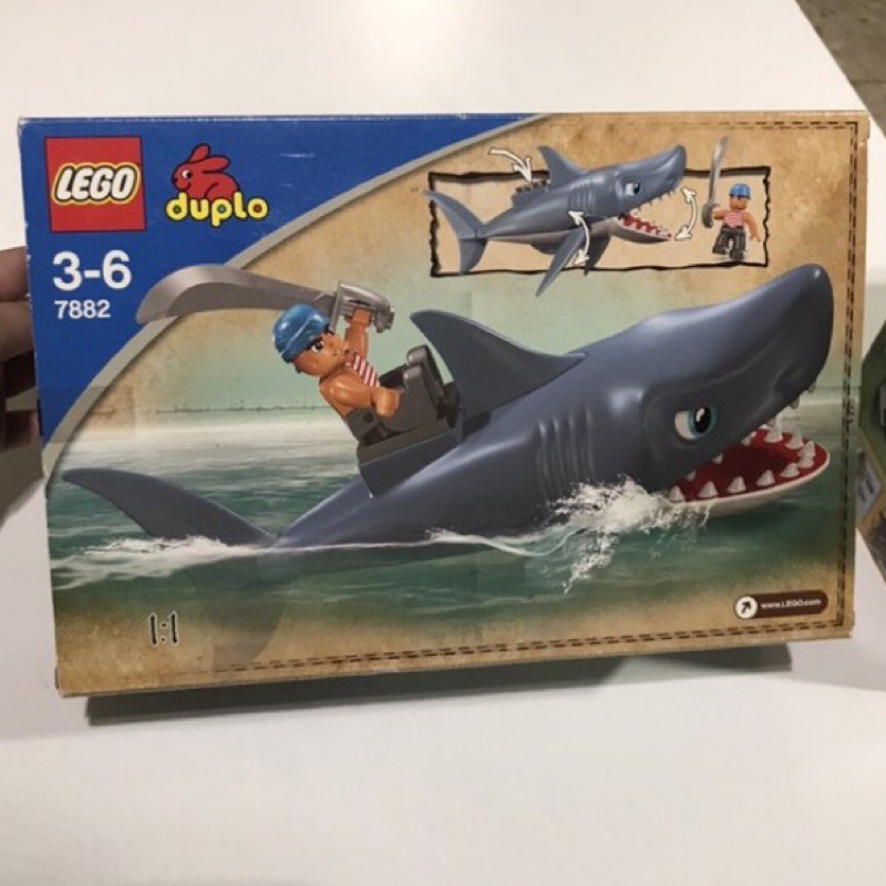 Lego 7882 Duplo大鯊魚| 蝦皮購物
