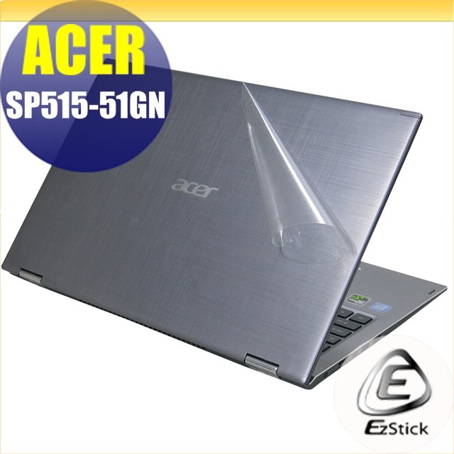 【Ezstick】ACER SP515 SP515-51GN 透氣機身保護貼(含上蓋貼、鍵盤週圍貼、底部貼)DIY 包膜