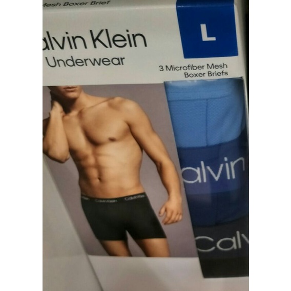 388#CK男彈性內褲3入組美國尺寸CALVIN KLEIN BOXER BRIEF#1259326好市多代購| 蝦皮購物