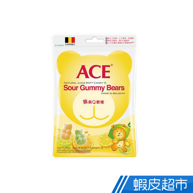 ACE Q 軟糖量販包 - 酸熊 (200公克/袋)  蝦皮直送
