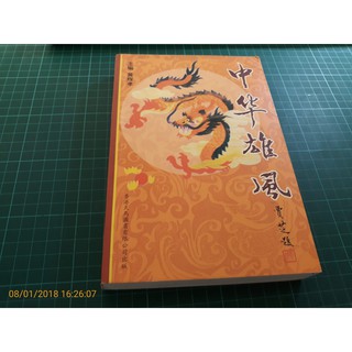 贈台灣 徐添河大師本《中華雄風》黃輝孝編 香港天馬圖書 出版 內有摺頁 (內附主編名片)【CS超聖文化讚】