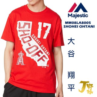 日本 Majestic 大谷翔平 短袖棉T OHTANI MLB Angels 棒球短T 洛杉磯天使隊 T恤 運動上衣