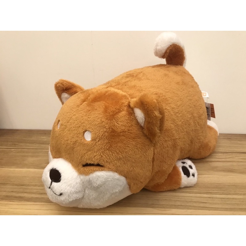 佰零小舖 可愛動物 大柴犬 柴犬 忠柴 阿柴趴姿款 48x28x21 Cm 可愛娃娃系列 蝦皮購物