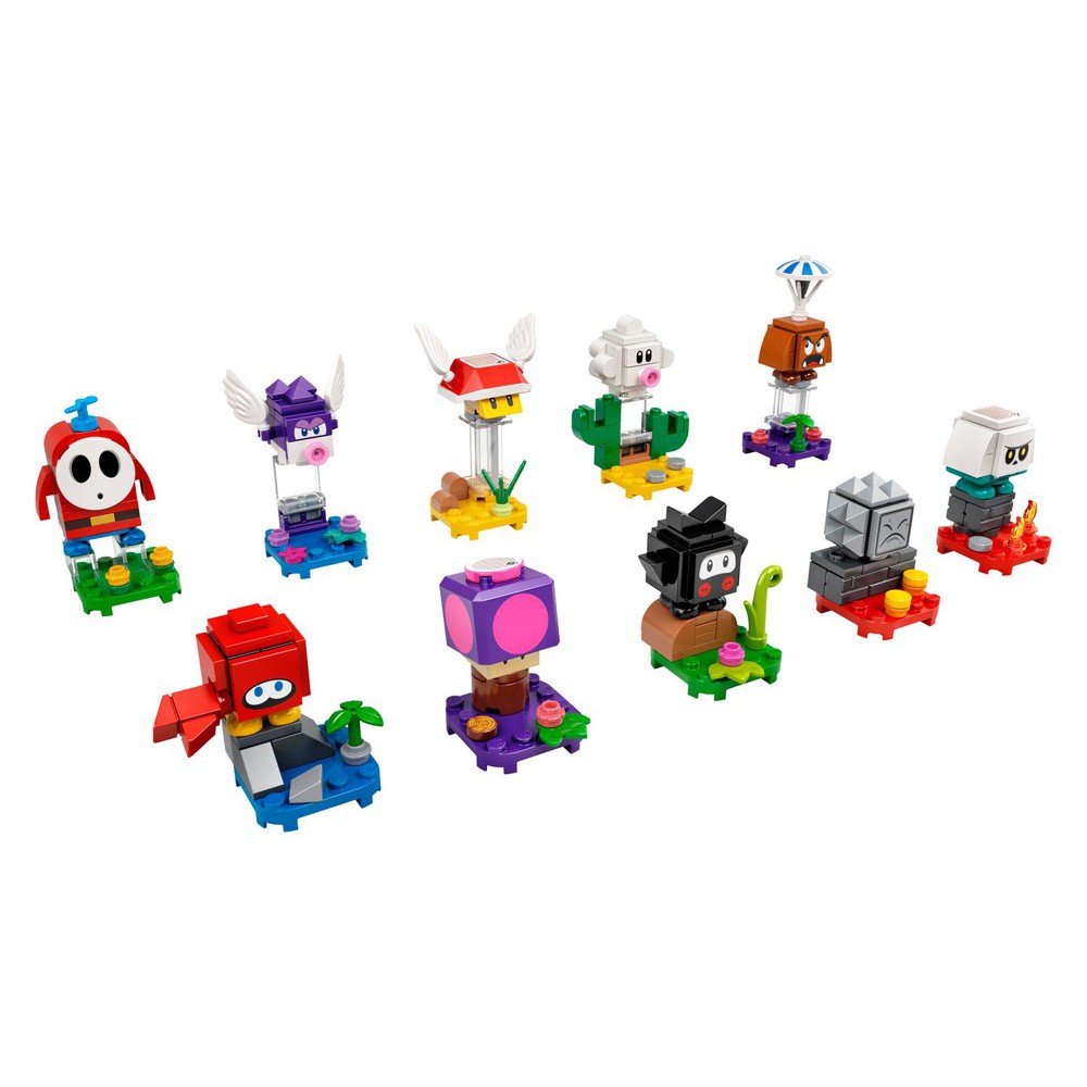 現貨  樂高  LEGO  71386 Mario 瑪利歐系列 角色組合包2  一套10隻  全新僅拆袋確認  原廠貨