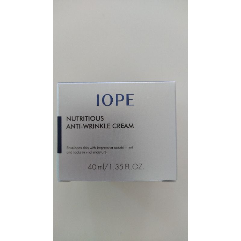 全新 IOPE 營養抗皺精華/營養抗皺霜 40ml 超低價出清