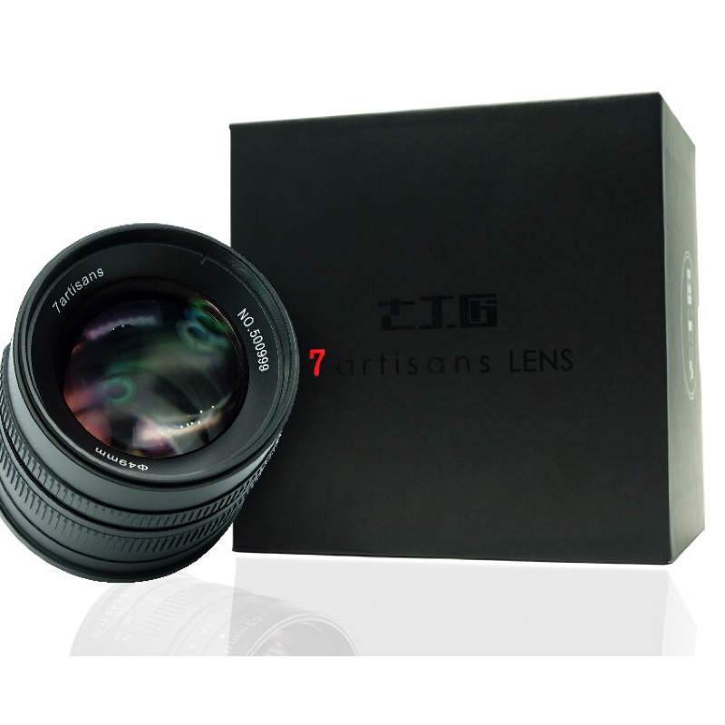 [博凱光學代理] 七工匠  7Artisan 55mm F1.4 手動對焦 半片幅 APSC 一代 二代 均有現貨供應