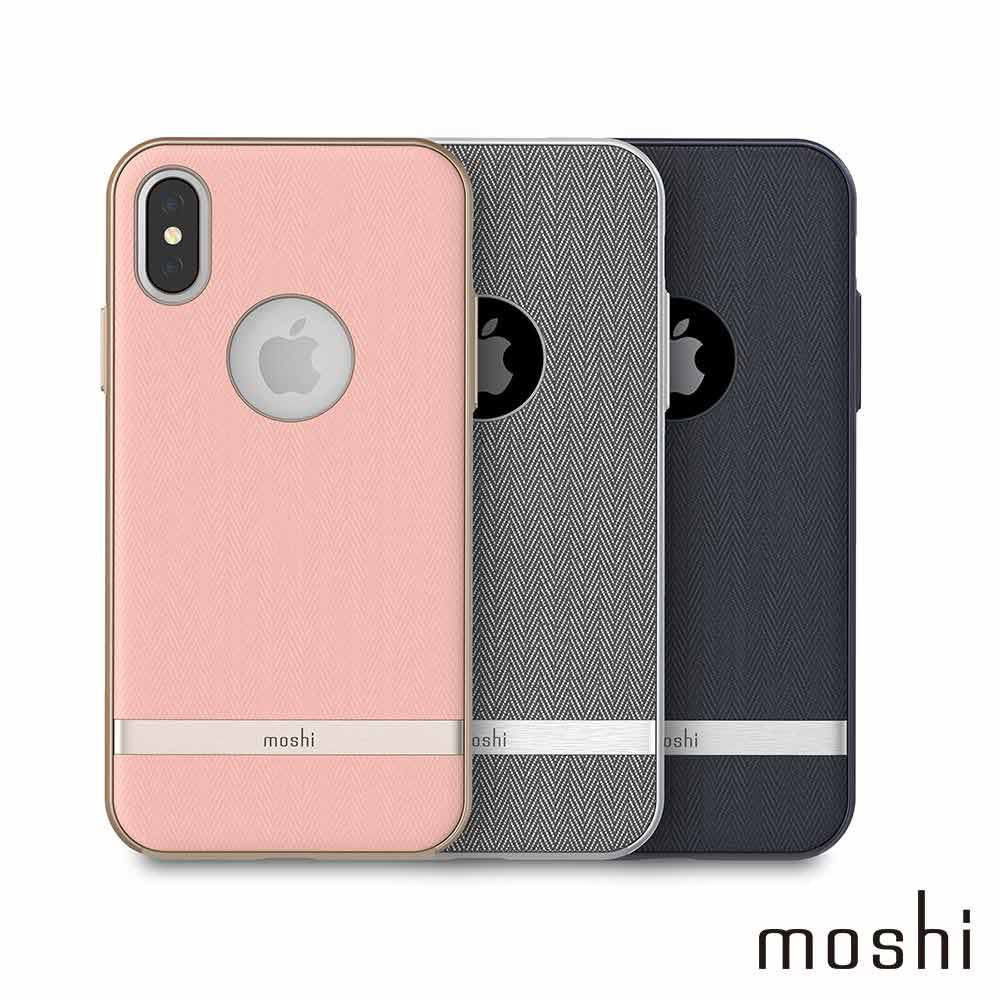 Moshi Vesta for iPhone XS/X 高機能布面保護背殼