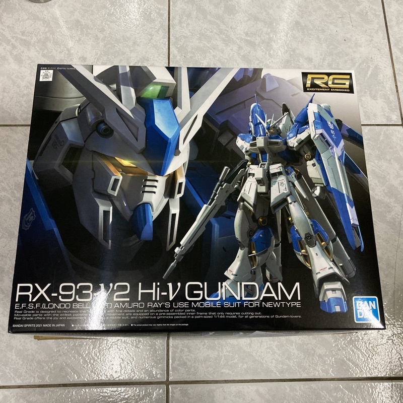 RG RX-93 hi nu RX-93-v2 海牛 鋼彈 bandai 1/144 RX93