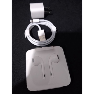 蘋果原廠Apple XS Lightning耳機 傳輸線 豆腐頭（全新品）