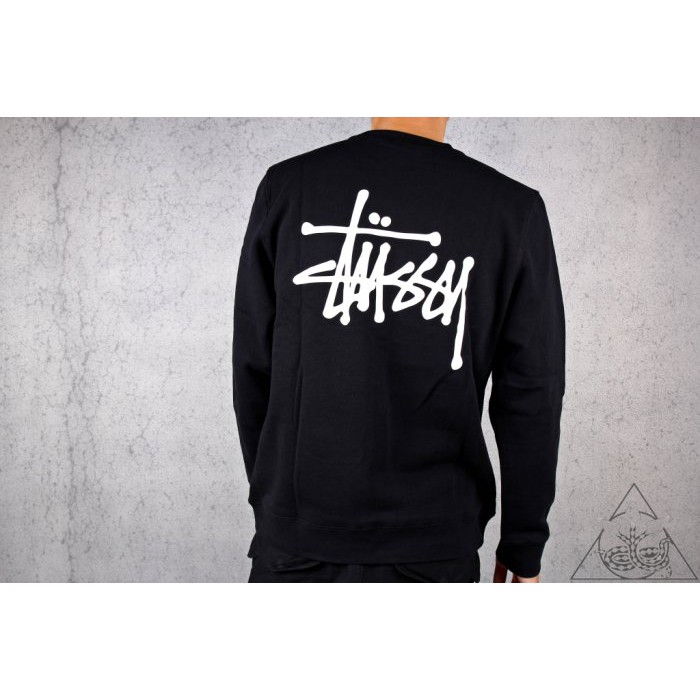 stussy basic sweatshirt
