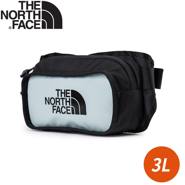 【The North Face EXPLORE HIP PACK 3L腰包《銀藍》】3KZX/休閒腰包/斜背包/側背包