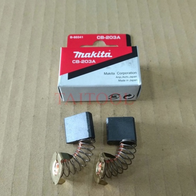 MAKITA 2414NB1 LW1400 LW1401 切斷機 碳刷 CB-203A#原廠品#L3-4#B-80341