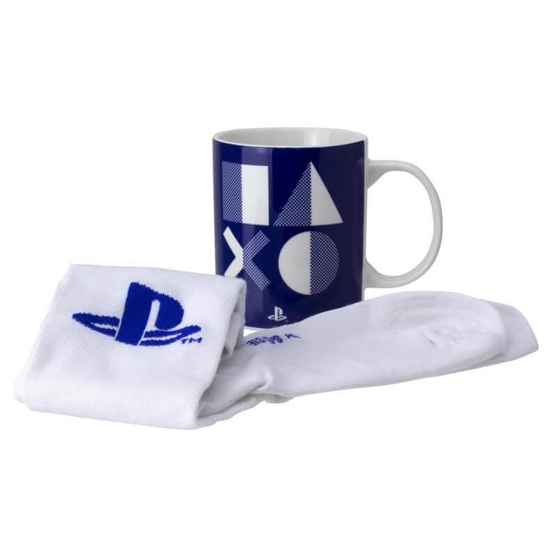 PlayStation PS5經典符號馬克杯及襪子套組