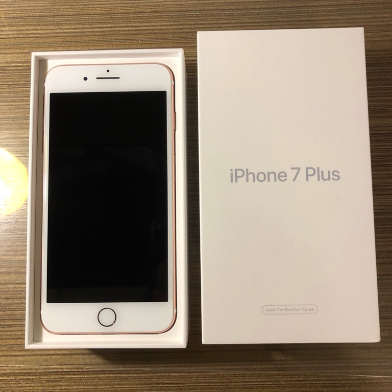 iPhone 7 Plus 32G 玫瑰金 官翻機 二手 9成新
