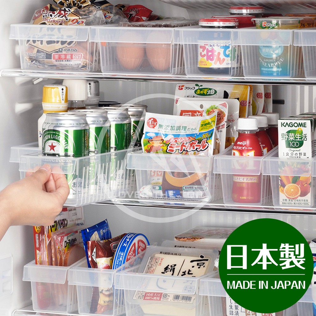 日本製冰箱收納盒 冰箱抽屜盒冰箱置物盒冰箱置物架冰箱收納架冰箱保鮮收納盒醬料罐收納冰箱儲藏盒 超越巔峰 蝦皮購物