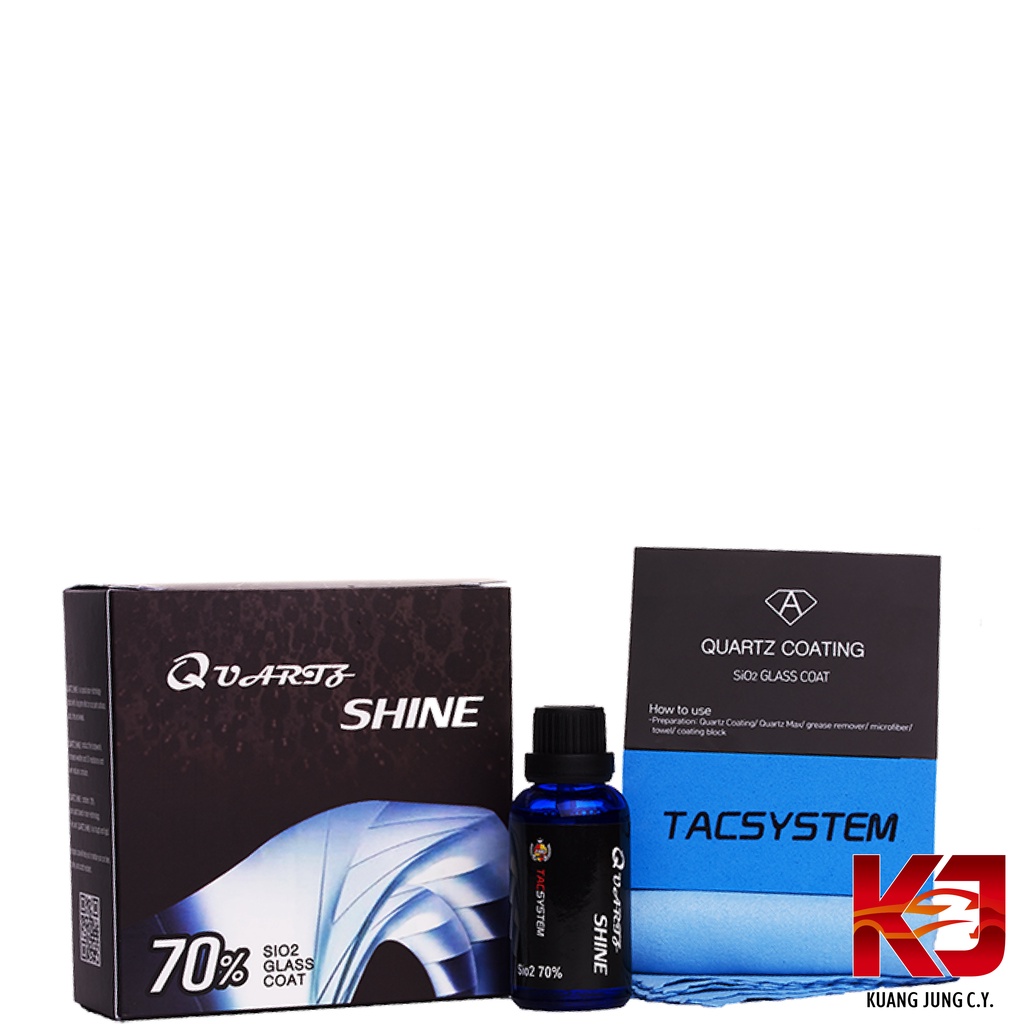TAC system Quartz Shine 70% 結晶型 鍍膜 30ml 50ml 虎姬漆蠟