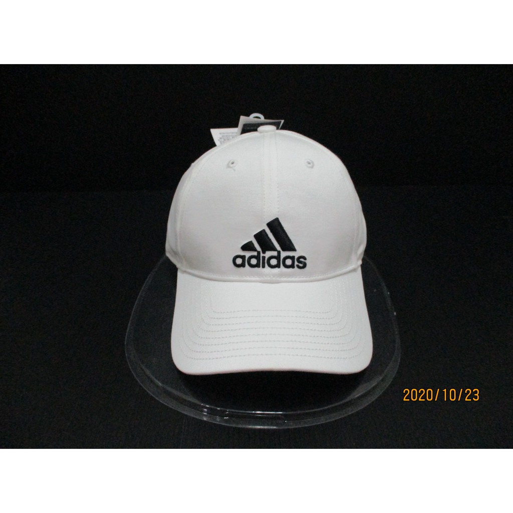 ADIDAS 6P CAP COTTON 經典 老帽 棒球帽 網球帽 男/女 白色 S98150