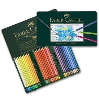 藝城美術►60色 德國Faber-Castell輝柏 藝術家 水性 色鉛筆 專家級水彩色鉛筆 60色