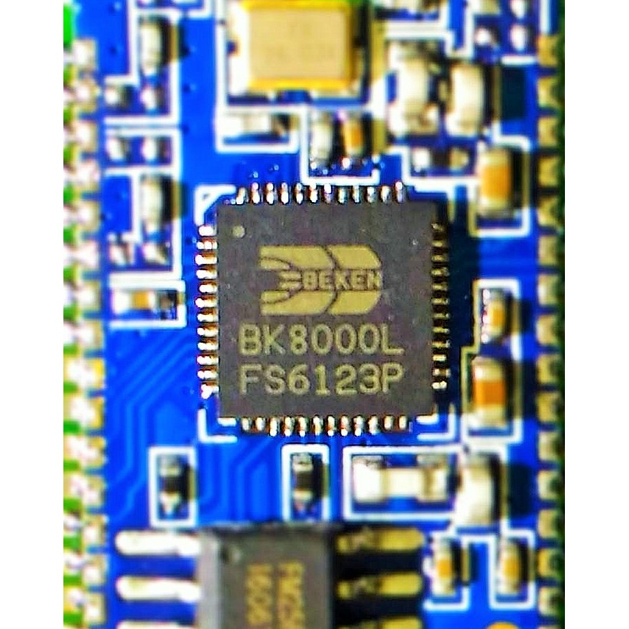 各式音響植入藍芽晶片，藍芽立體聲接收主控模塊晶片 BK8000L，立體聲藍牙模塊模組