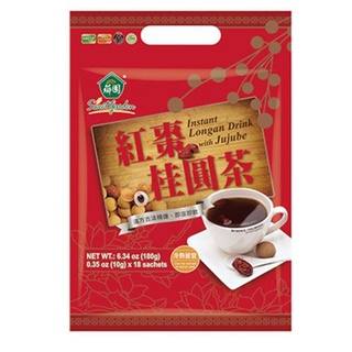 薌園紅棗桂圓茶10g x18入【愛買】