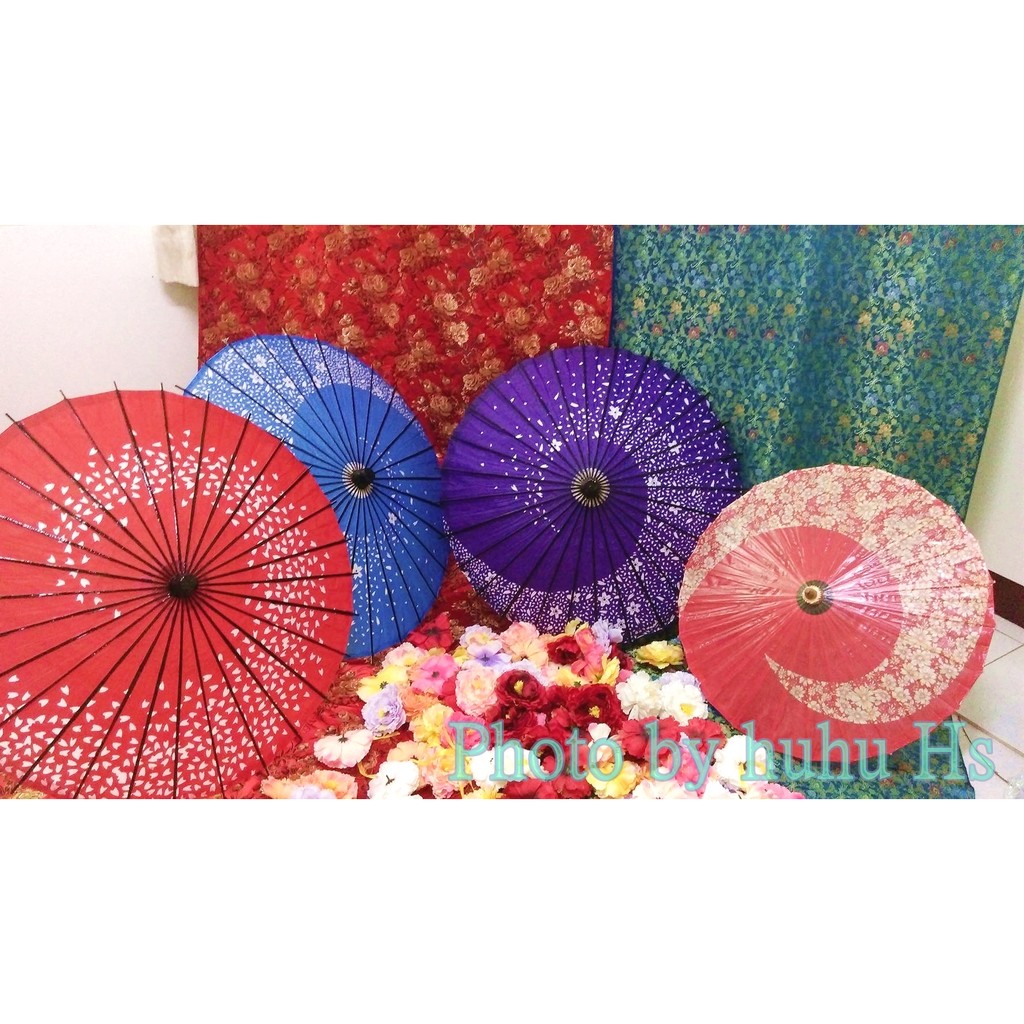 【紫、藍、紅】cosplay 櫻花系列 紙傘 日式紙傘 工藝傘【現貨/不適用超商取貨付款】