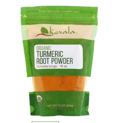 薑黃 美國 "USDA CCOF 100% 有機認證 Kevala ,《 無GMO非基因改造 》有機薑黃粉1磅454克