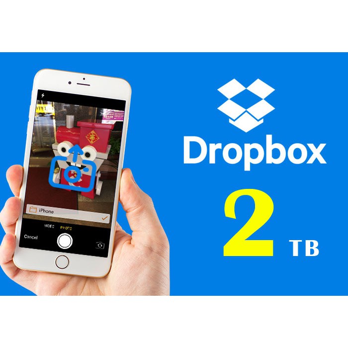 Dropbox Plus 2T空間，廠商代購升級價1350，新舊客戶皆適用