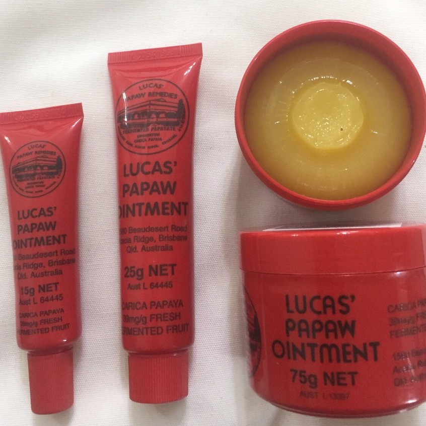(絕對正品100%)澳洲 木瓜霜Lucas Papaw Ointment 木瓜霜25G