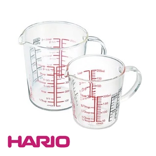 【日本HARIO】耐熱玻璃量杯 200ml/500ml-共5款《WUZ屋子》烘焙用品