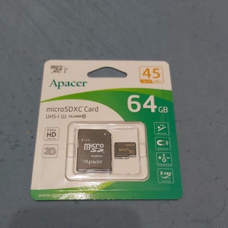 (新品可面交)Apacer 宇瞻64GB microSD micro SDHC 記憶卡