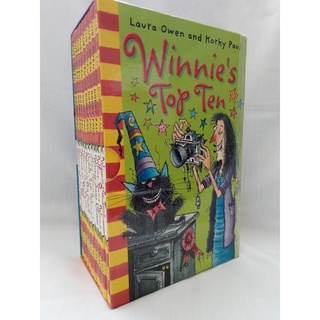 盒裝套書《Winne the Witch：Winnie Top Ten》巫婆與黑貓，幽默絕倫! 熱銷世界各地幾百萬本 #8