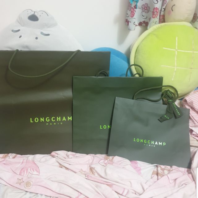 longchamp 紙袋