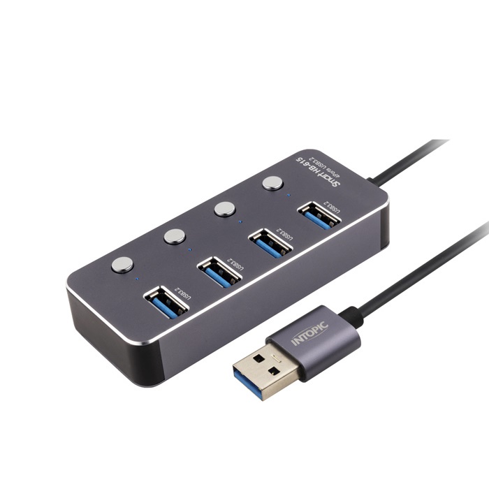 USB3.2鋁合金高速集線器HB-615(HUB515)