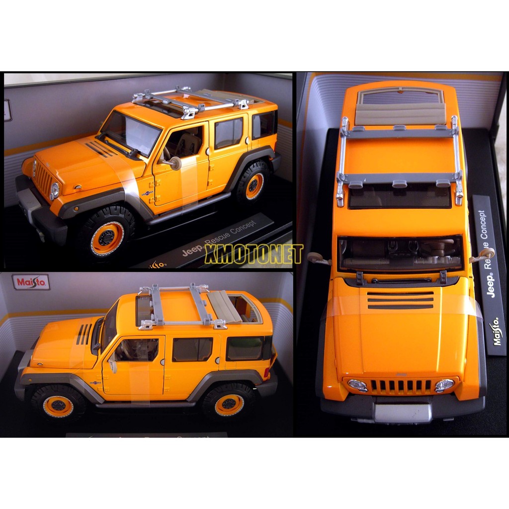 maisto jeep rescue concept