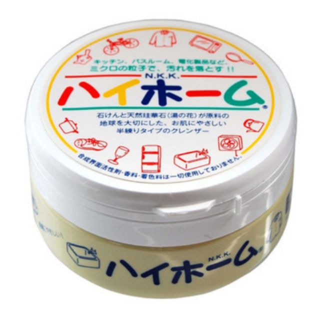日本製  HIGH HOME 湯之花  超強去污萬用清潔膏  400g