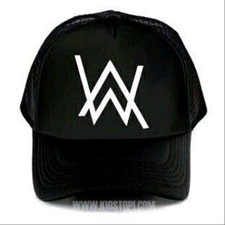 帽子卡車司機網帽 Distro AW ALAN WALKER 純色定製 DJ EDM Disc jockey iNDON