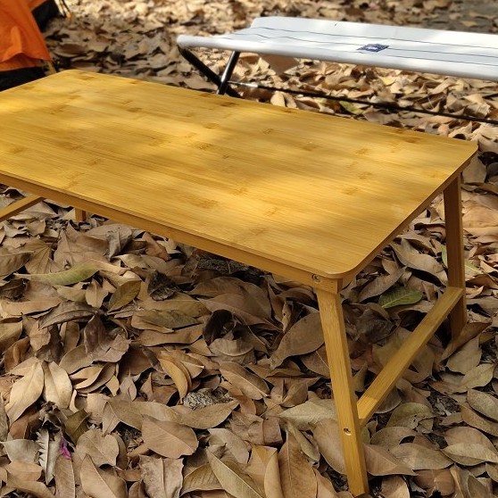 【108012431E2】原木色摺疊木桌 電腦桌 露營桌 (大款)