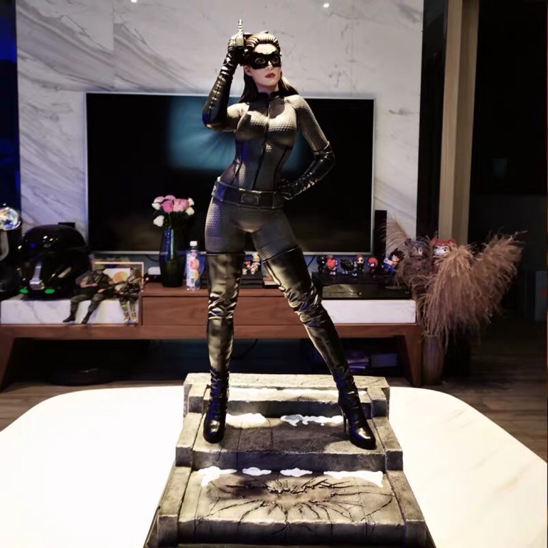 私人定制貓女1 3 Catwoman 模型雕像 蝦皮購物