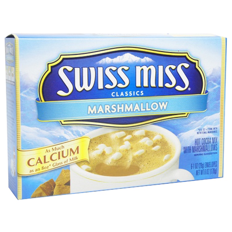 SWISS MISS 瑞士棉花糖巧克力粉😍😍