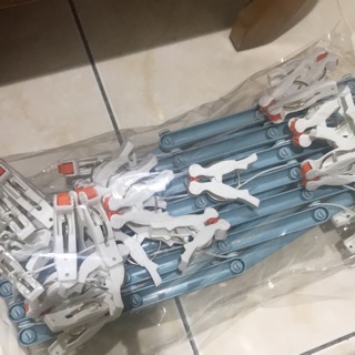 秒收伸縮可折疊伸縮滾輪曬衣架29+1備用