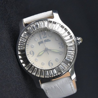雅典folli follie晶鑽錶面時尚俐落簡約設計女錶