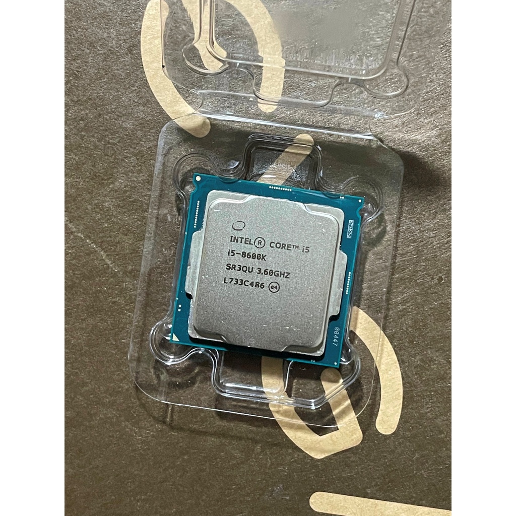 Intel Core i5 8600K 3.6G 9M 6C6T 1151 UHD 630 第八代 電競 超頻版 CPU