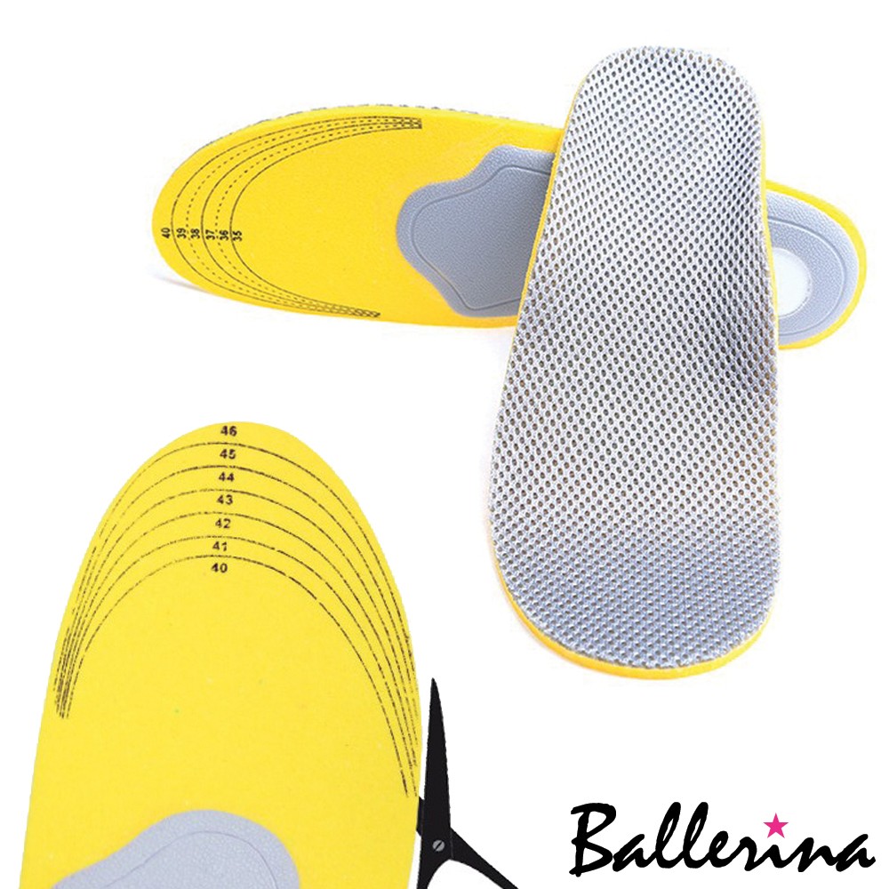 Ballerina-可剪裁透氣保護鞋墊(1對入)【TKL10099L1】