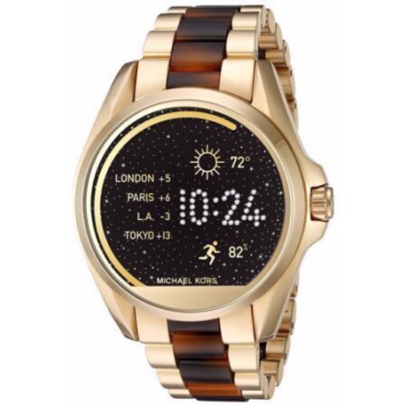 Michael Kors MK琥珀 電子顯示不鏽鋼手錶 男錶女錶 MKT5003 全新正品