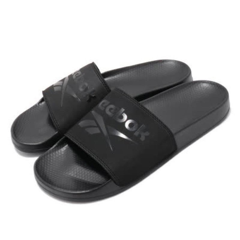 Reebok拖鞋（黑）US9號