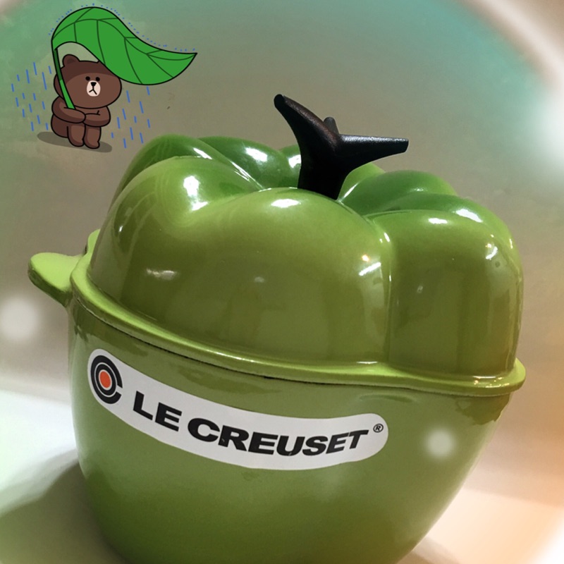 Le Creuset 青椒造型鑄鐵鍋